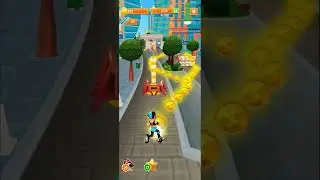 Subway Bus Rush Runner - Monkey VS Darryl aluchador - Endless Run Game  #shiv