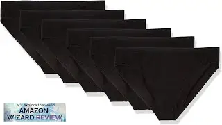 Amazon Essentials Women's Cotton Bikini Brief Underwear (Available in Plus Size) Multipacks Review