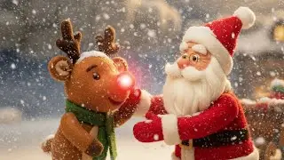 🎄 Renato, el reno de nariz roja | Canción de Navidad para niños | CantaPeques
