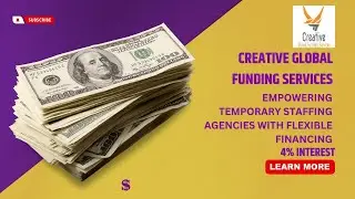 Creative Global Funding Services | Empowering Temporary Staffing Agencies with Flexible Financing