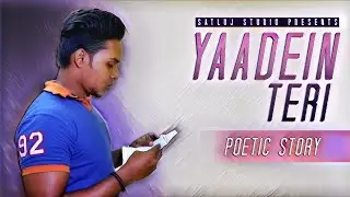 Yaadein Teri | Love Story | Hindi Short Film | Sad Shayari | Satyam Mahato | Satluj Studio | Dhanbad