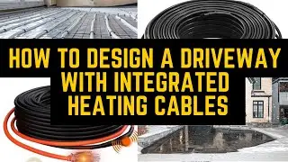 How to Design a Driveway with Integrated Heating Cables | Snow-Melting System Planning Guide