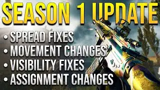 MASSIVE Battlefield 6 Season 1 Update Fixes Weapon Spread, Movement, Visibility, & More!