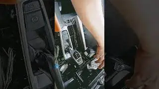 BMW x5 parking brake switch change