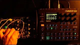 Digitakt and 0-Coast Session 2 (Dub Techno)