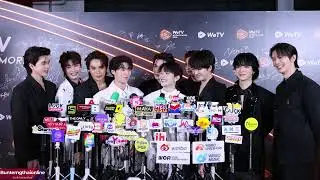 นักแสดงนำ ซีรี่ย์ 4EVERU  ในงาน WeTV ALWAYS MORE 2026