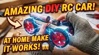 DIY 4x4 RC Monster: Full Build & Test Drive 🛠️🔥 // घर 🏠 पर बनाओ😱 // easy to make at home // #rccar