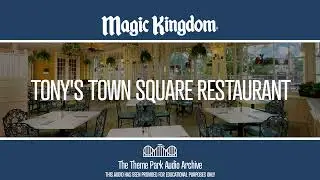 Tony's Town Square Restaurant | Magic Kingdom