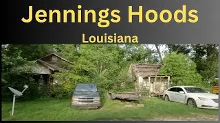 Dangerous Hoods in Jennings, LA | Dash Cam Driving Tour Louisiana 4K