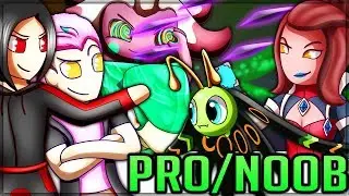 THE FIRST BOSS IS RIDICULOUS - Pro and Noob VS Temtem! #temtem #temtemgameplay