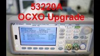 Keysight 53220A Universal Frequency Counter Option 010 Ultra High Stability OCXO Timebase Upgrade