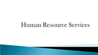 Human Resource Services