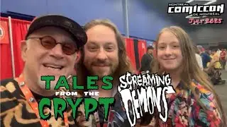 Comic Con with John Kassir From Tales of The Cyrpt & Screaming Demons (July 2025)
