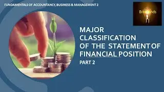 Major Classifications of the Statement of Financial Position Part 2