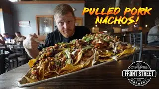 I HAVE 30 MINUTES TO EAT THE MOST AMAZING PULLED PORK NACHOS IN IOWA!