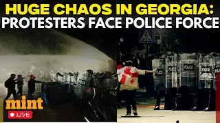 Georgia Riots LIVE: Water Cannons Fired As Protesters Breach Barricades | Georgia Unrest LIVE