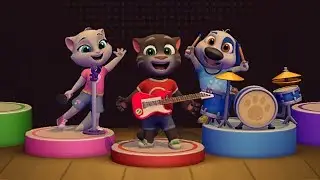 Talking Tom 2025 UPDATE New Foods || Talking Tom Members Sing a song at the end 🔚