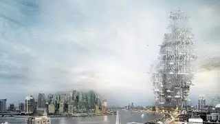 Desitecture Research Project: 积云骨 垂直城市 Osteon Cumulus Vertical City