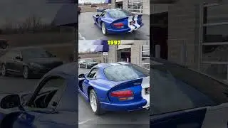 The Hand Painted Stripes of The Dodge VIPER