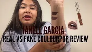 FAKE VS REAL COLOURPOP REVIEW