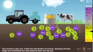 Acidification of agricultural soils