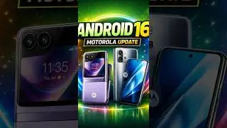 Android 16 Beta Now Live on These 8 Motorola Phones 😱 | Full List! #techshort