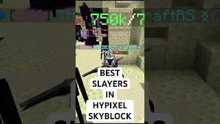 Top 3 BEST Slayers in Hypixel Skyblock!