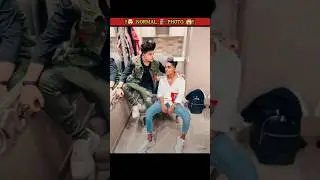 ROHIT X RIYAZ NOTICE YOUR NORMAL PHOTO ☠️🗿 !! #RIYAZ #ROHIT #SHORTS