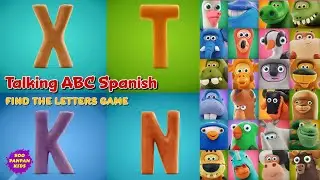 Talking ABC Spanish find the letters game and song|Boopanpankids