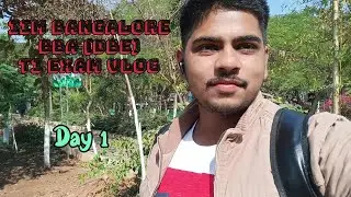 IIM Bangalore BBA DBE T1 Examination | 1st Year | Day 1 | Kalinga University | Raipur (Chhattisgarh)