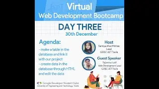GDSC UET Taxila | Introduction to Web Development | Day 3 Part 2