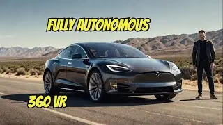 Mind-Blowing 360&deg; Tesla Full Self-Driving Adventure: Gas Station to Grocery Glory!