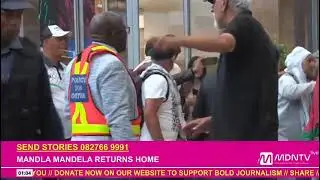 WATCH: Mandla Mandela and SA Delegates Return Home After Detention in Israel