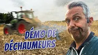 Démo de déchaumeurs !
