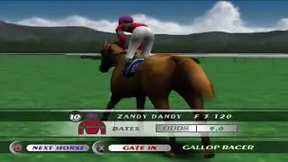 Gallop Racer 2001 SUPER SPRINT ギャロップレーサー 5 Horse racing gameplay
