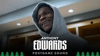 “Always Bringing Energy Every Night” | Anthony Edwards Postgame Sound | 12.29.25