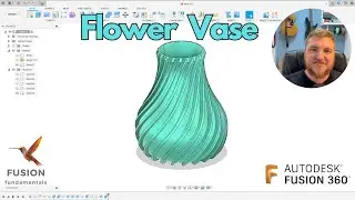 Учебное пособие по Fusion 360: ваза для цветов
