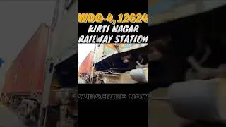 WDG-4,12624 Passing Through Kirti Nagar Railway Station