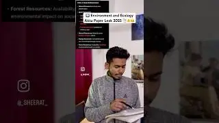 Environment and Ecology Aktu One Shot 🤯❌ 2025 |  Important Questions | Pyq 📑✅