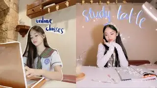 VLOG | Online classes, Study sessions and New study table | Zi Diaries