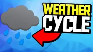 How to Make a WEATHER CYCLE | HowToRoblox