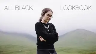 All Black Summer Lookbook | Holly Sparkle