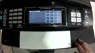 BROTHER MFC 990CW Power purge for blocked printhead