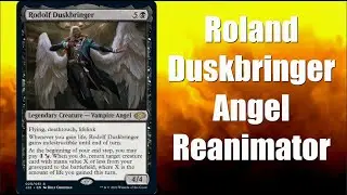 Let's Build a Rodolf Duskbringer Angel Reanimator Commander Deck! Plus bonus Budget Aristocrat Deck