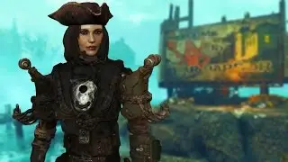 Fallout 4 - Captain's Hat & Feast - Unique Far Harbor Armor