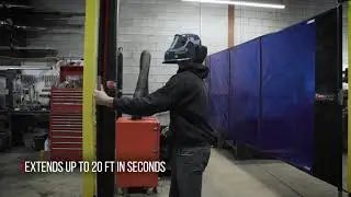 Retractable Weld Screen