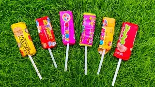 ASMR MUKBANG Watermelon Desserts Cutting Rainbow. Lollipo Cutting Rainbow.Gummy Candy #satisfying