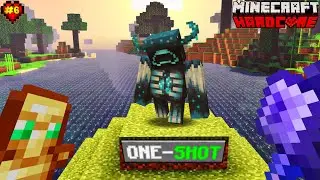 Killing Every Minecraft BOSS With One Hit💀 || MCPE Hardcore EP-6 [Hindi]