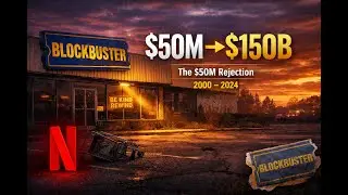 Blockbuster: The $50M Netflix Rejection That Cost $150B