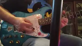 post-punk noodles. Roland GR-300 Roland, G-505, Synsonics drum machine, Fender Princeton